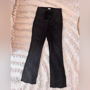 WeWoreWhat Terry kick back-Leg Pants